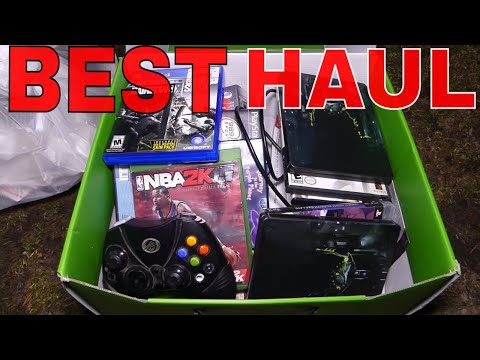 *BEST* DUMPSTER HAUL!! Gamestop Night #434