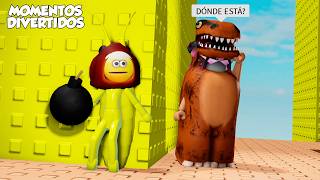 TROLEO SIENDO INVISIBLE MOMENTOS DIVERTIDOS (ROBLOX)