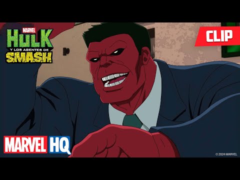 Rocket Raccoon Salva a Hulks de una Simulación Navideña Falsa | Hulk y los Agentes de S.M.A.S.H