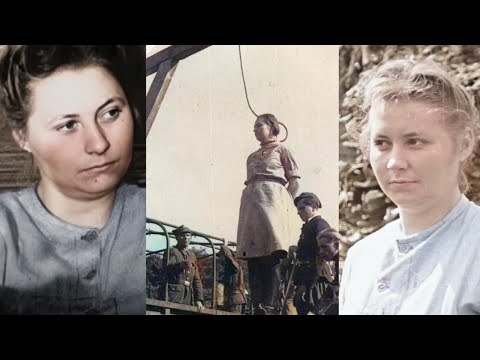 Execution Of The Female Stutthof Guard Who Brutalised Prisoners To Death