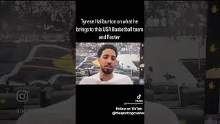 Tyrese Haliburton excel in distributor role w  @usabasketball  @pacers  #Indiana @Olympics