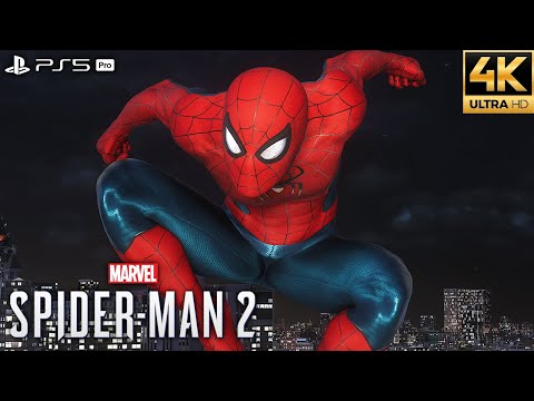 Marvel's Spider-Man 2 PS5 Pro - No Way Home Suit Free Roam Gameplay (4K 60FPS)