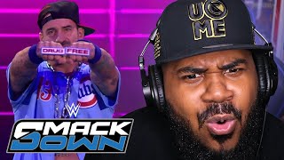 CM Punk Shows "Punkanomics" & Freestyles to John Cena WWE SmackDown REACTION