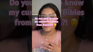 Want to know which Bibles I’m reaching for most right now👀watch to find out! ☺️ #bible #shorts