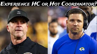 John Harbough or Chris Shula?? Experience or Newbie? You decide #johnharbaugh #headcoach #nfl 
