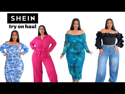 SHEIN plus size TRY ON CLOTHING HAUL | ropa de tallas grandes SHEIN CURVE