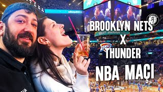 NBA MAÇINA GİTTİK! - (Brooklyn Vlogu 🇺🇸🏀)
