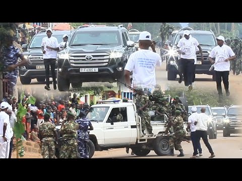 Umutekano ukomeye S.E ndayishimiye uko yishikiye mubirori bidasanzwe vyurumuri rwamahoro