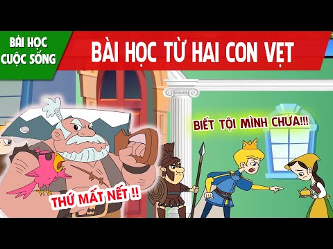 BÀI HỌC TỪ HAI CON VẸT - PHIM HOẠT HÌNH HAY NHẤT - TRUYỆN CỔ TÍCH - QUÀ TẶNG CUỘC SỐNG