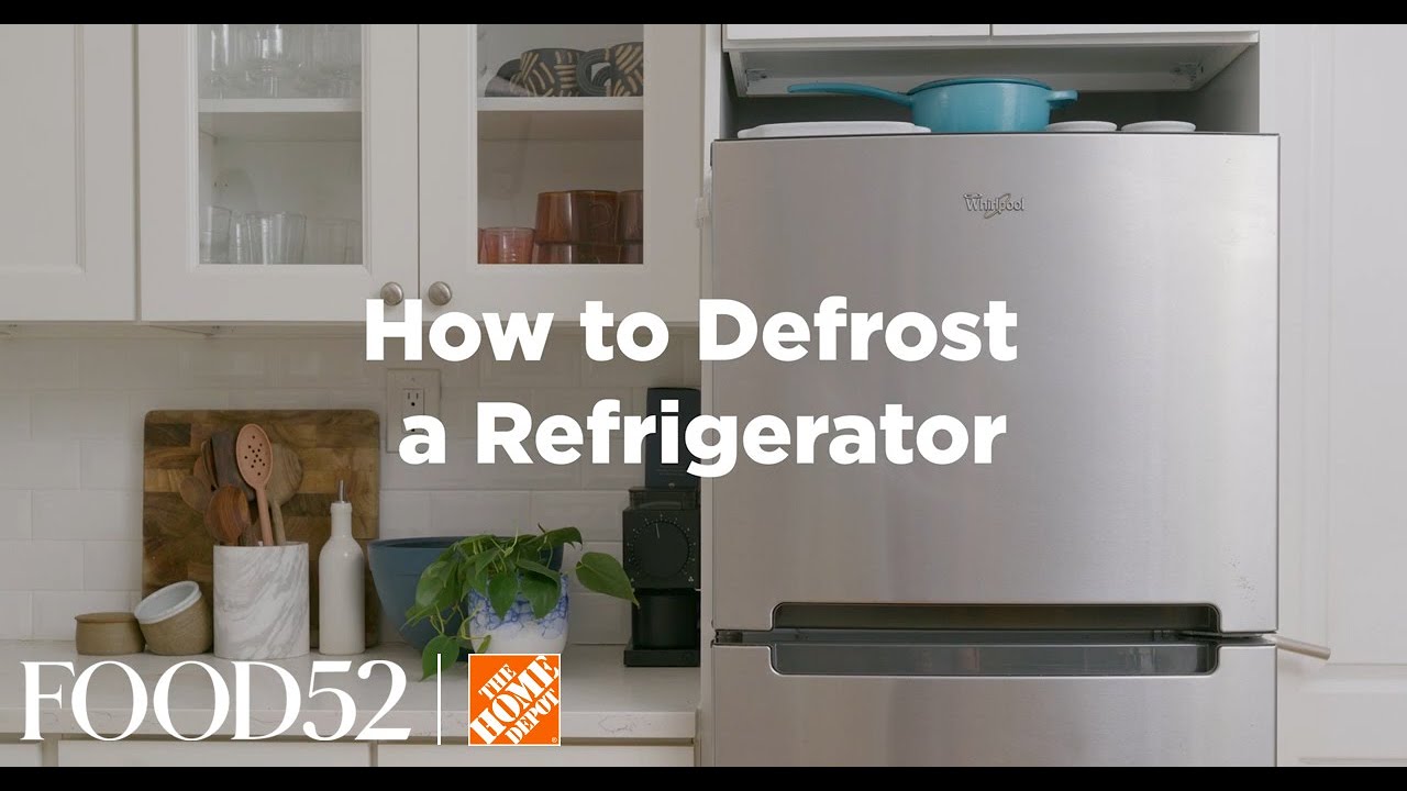 How to Defrost a Refrigerator
