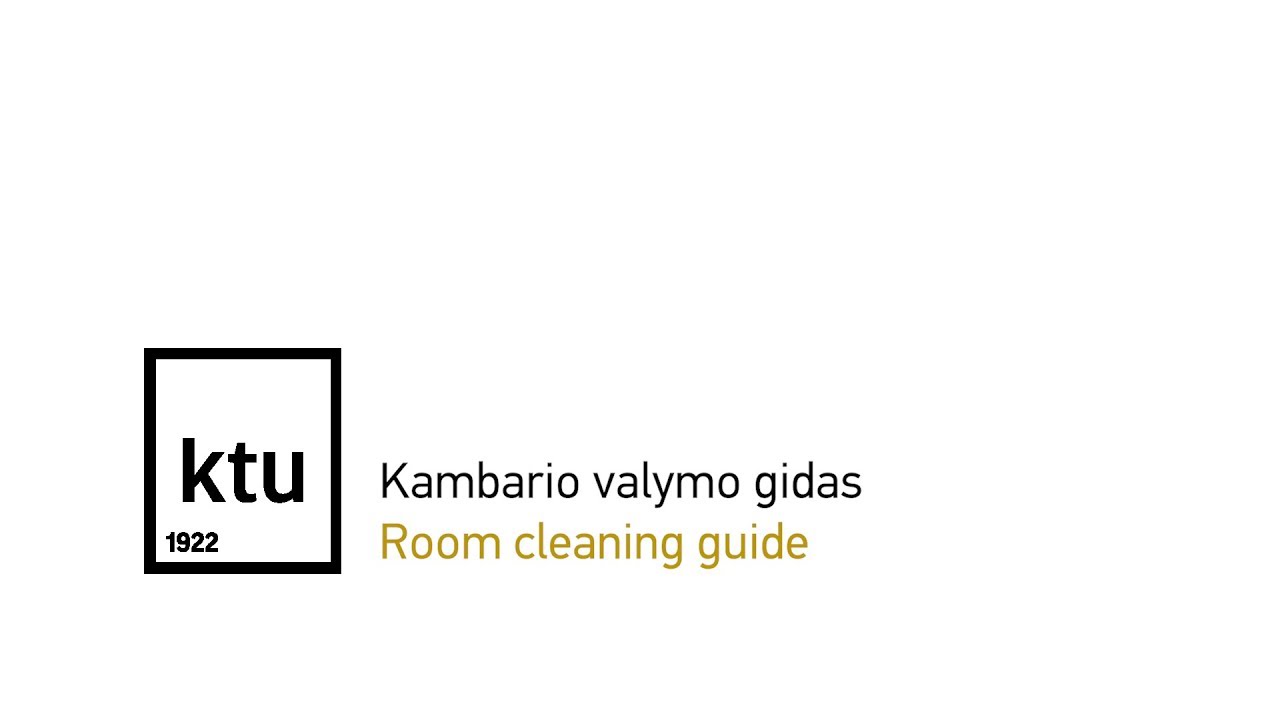 Room cleaning guide