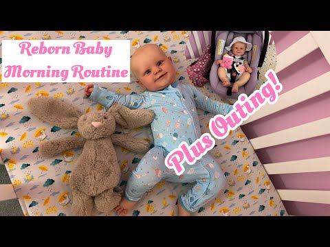 Reborn Starlie’s Morning Routine! Reborn Outing To Lunch, Lake, And Bookstore!