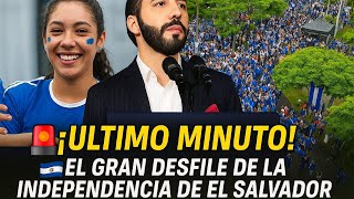 🔥 GRAN HOMENAJE A BUKELE 🚩 El Salvador Celebra su VERDADERA INDEPENDENCIA 🇸🇻
