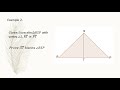 Triangle Congruence and Properties