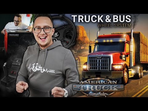 Takiej DUŻEJ KIEROWNICY Nie Widziałem - UNBOXING 😱 Aerosoft Truck & Bus Wheel System 😎 ATS [MST]