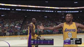 2002 (Kobe) Era -  Raptors VS Lakers - Franchise Mode (2K26)