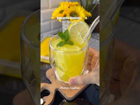 Bu limonatanın bağımlısı olacaksınız 😍