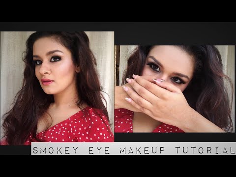 SMOKEY EYE MAKEUP TUTORIAL| PARTY READY|