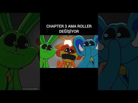 CHAPTER 3 AMA ROLLER DEĞİŞİYOR.!(Poppy Playtıme Chapter 3 -Animation Türkçe) poppy playtime 3 #viral
