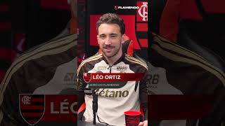 PAPO MUITO ESPECIAL COM LÉO ORTIZ NO MENGOCAST, NAÇÃO! ❤️🖤