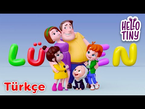 Lütfen de 🙏🥺 | Bebekler için şarkılar | Hello Tiny Türkçe