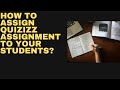 Creating and Managing Online Quizzes