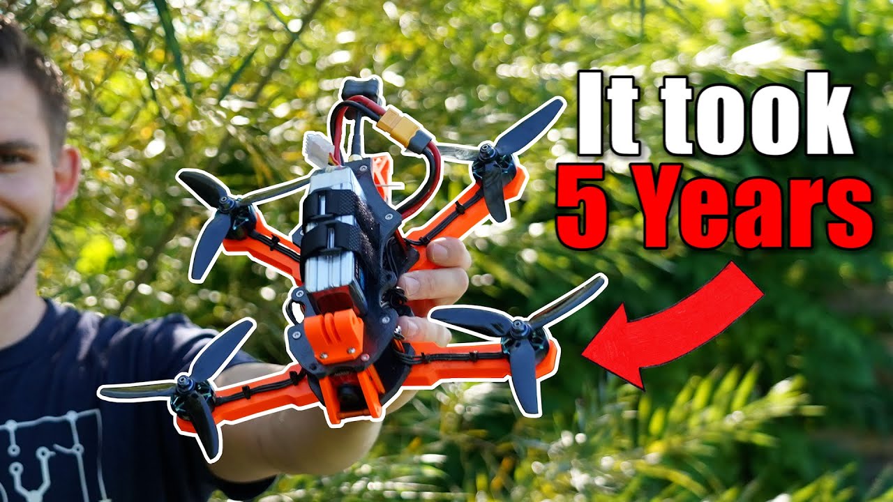 Idiot tries Building a Drone and eventually Succeeds (Lots of Fails)