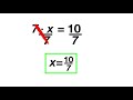 Solving Linear Equations Operations