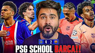 HUGE REALITY TEST FOR BARCA IN 4-2 PSG DEFEAT!
