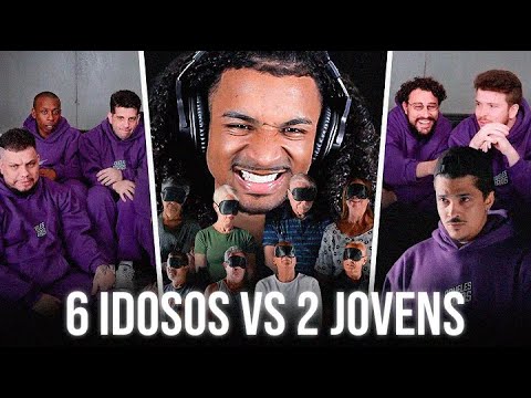 TET REAGE: 6 IDOSOS VS 2 JOVENS - AQUELES CARAS