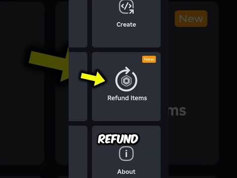 How To REFUND ITEMS on ROBLOX...