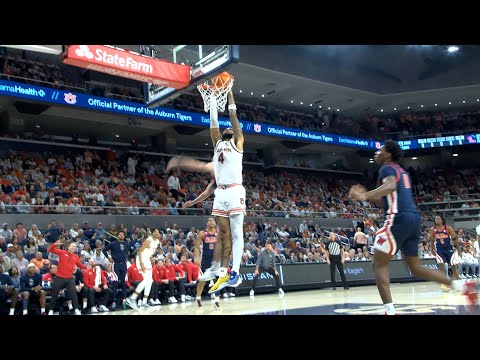 No. 1 Auburn vs. Ole Miss HIGHLIGHTS | February 26, 2025