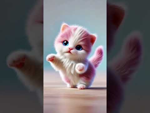 Cute cat dance APT Miau Miau #apt #aptdance #aptsong #aptcat