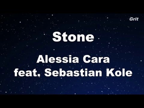 Stone – Alessia Cara Karaoke ft. Sebastian Kole 【With Guide Melody】Instrumental
