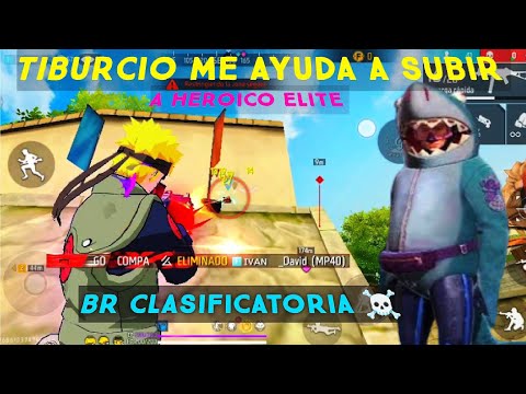 Así Me topo Con un Tiburcio en BR clasificatoria heroico elite - FREE FIRE