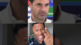 Mikel Arteta Im on fire Pure fire #arsenal