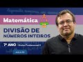 Divisão de Números Inteiros