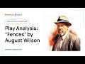 Character Analysis in August Wilson's Play