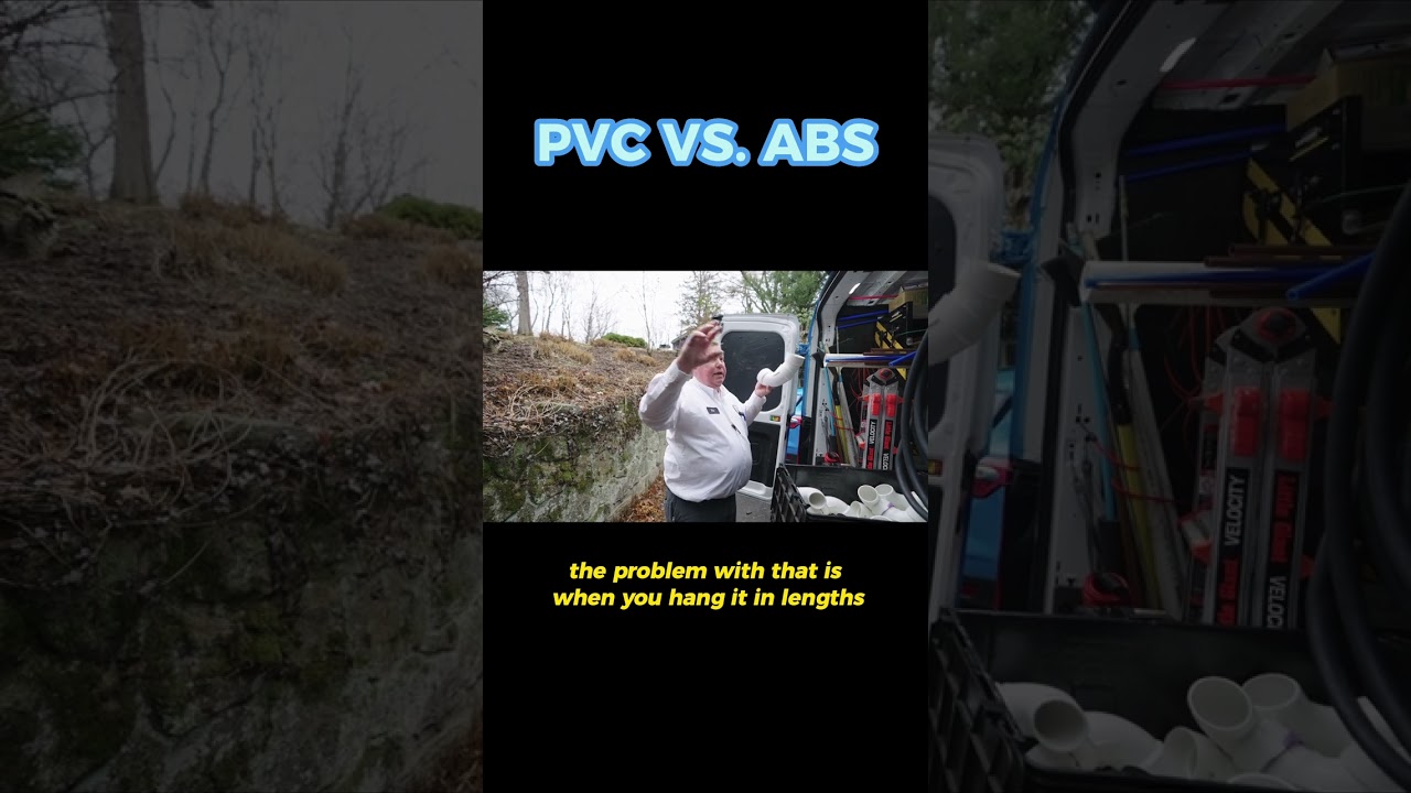 Comparing PVC Vs  ABS Pipes For Drainage