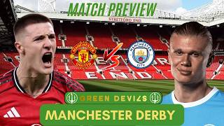 MANCHESTER DERBY PREVIEW | United vs City | Can We Win?