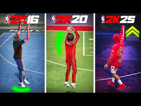 Using The BEST Jumpshot From EVERY 2K...