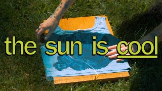 how to design a shirt with the sun