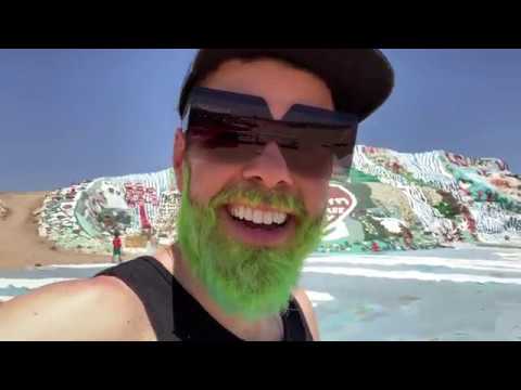 Putting On A Brave Face! The Hilton Fam Does Joshua Tree, Salvation Mountain, the Salton Sea & Palm Springs! | Perez Hilton