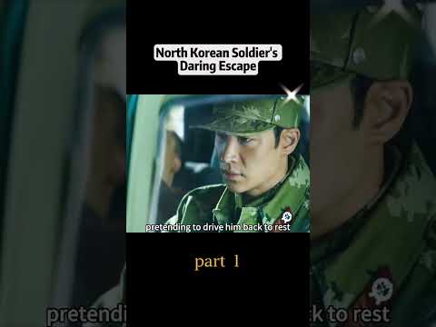 This man use Tricks to Escape from South Korea Military Base😱