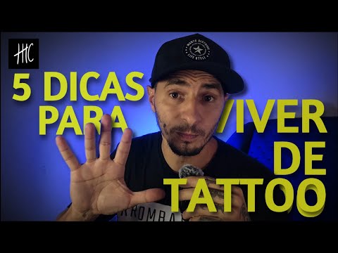 Como viver de tattoo em 2025 - 5 dicas essenciais