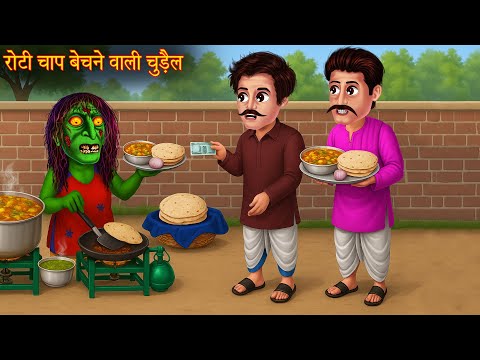 रोटी चाप बेचने वाली चुड़ैल | Witch's Roti | Horror Stories | Chudail Ki Kahaniya | Bhootiya Kahaniya