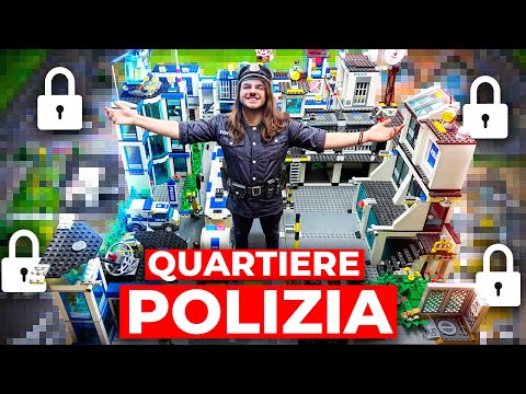 COSTRUISCO IL QUARTIERE DELLA POLIZIA LEGO PIÙ GRANDE D'ITALIA - Ep. 9
