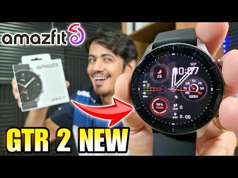 Amazfit GTR 2 NEW com GPS e PROTEÇÃO 5ATM | Unboixng e Análise!!