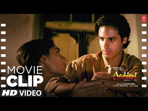 Aashiqui (Movie Scene #3): "Tumhara Naam Mere Dil Par Likha Hai" | Rahul Roy | Anu Aggarwal