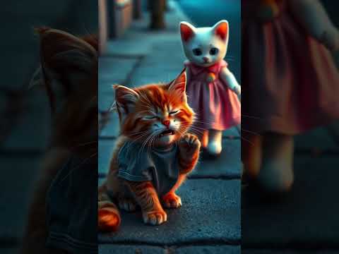 EL GATITO POBRE QUIERE UN HOTDOG #gatitos #mascotas #gatosgraciosos